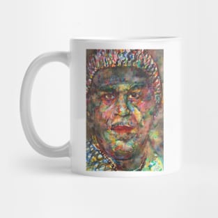 SUN RA watercolor portrait Mug